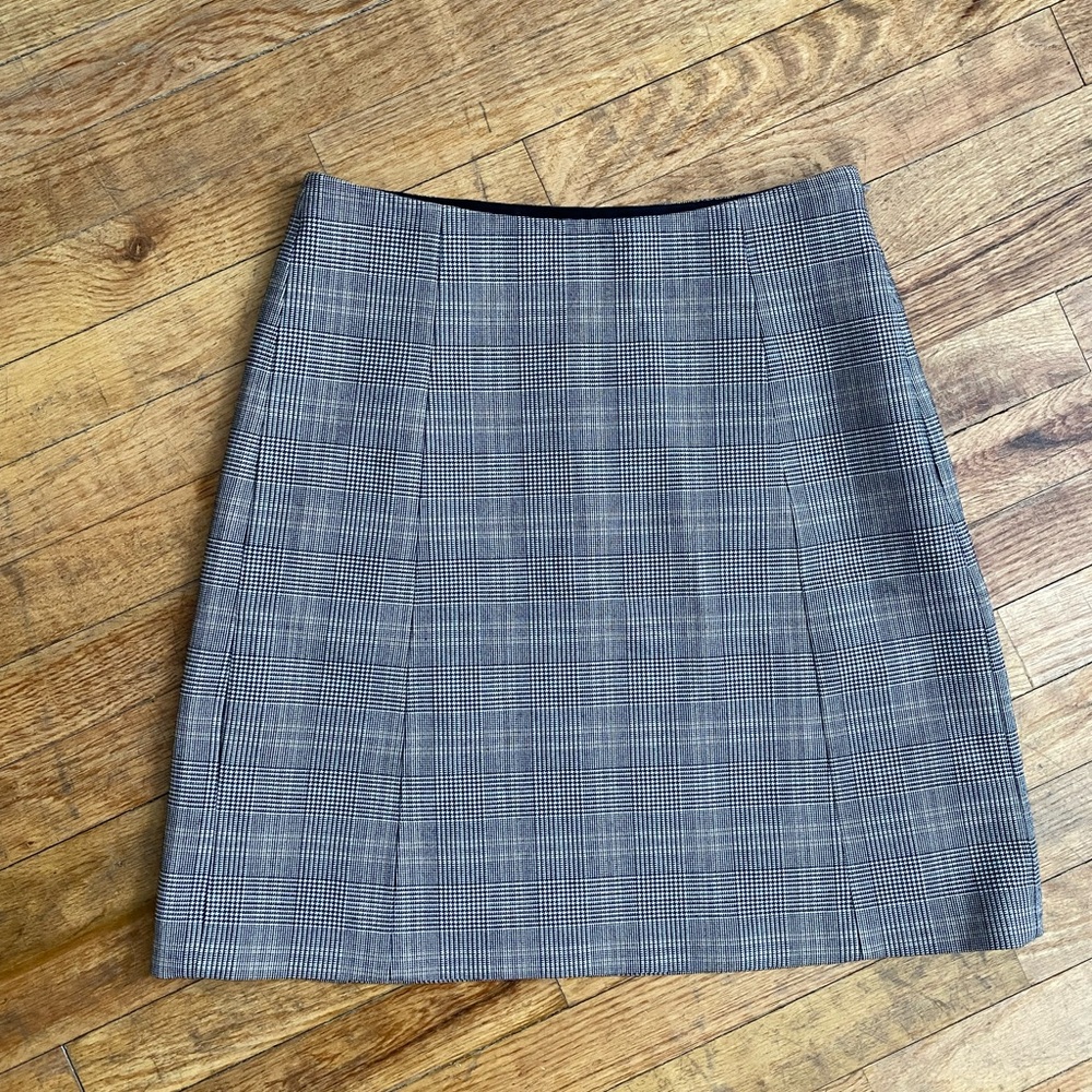 Babaton Plaid Mini Skirt